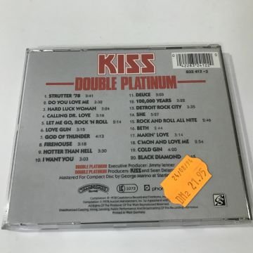 Kiss – Double Platinum