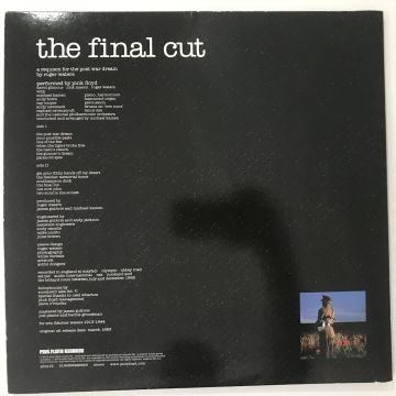 Pink Floyd ‎– The Final Cut (180 Gr)