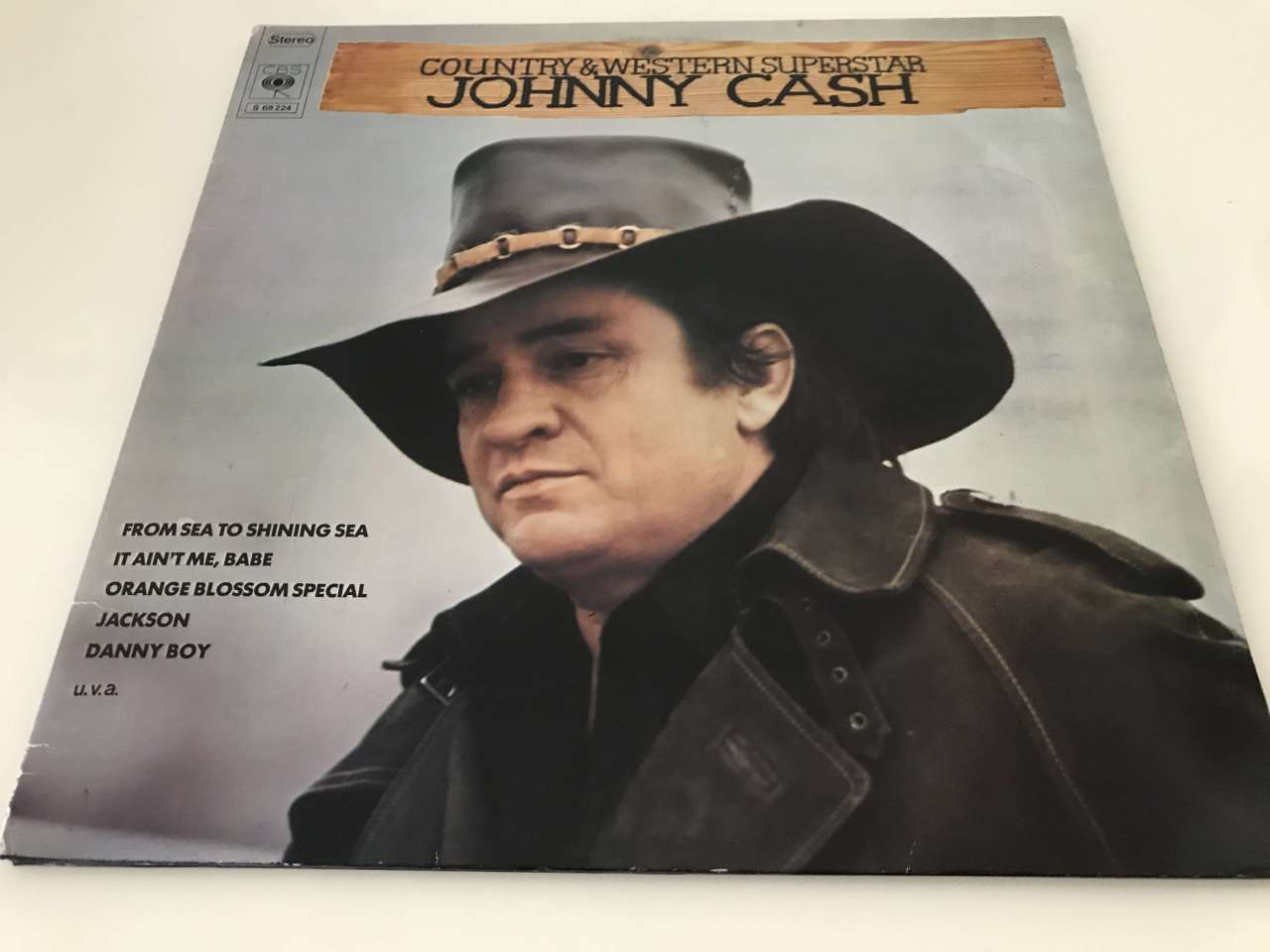 Johnny Cash ‎– Country And Western Superstar 2 LP