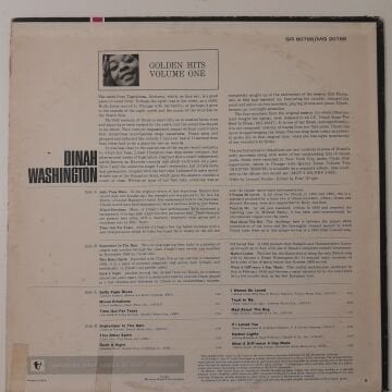 Dinah Washington – Golden Hits Volume One