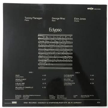 Tommy Flanagan Trio – Eclypso
