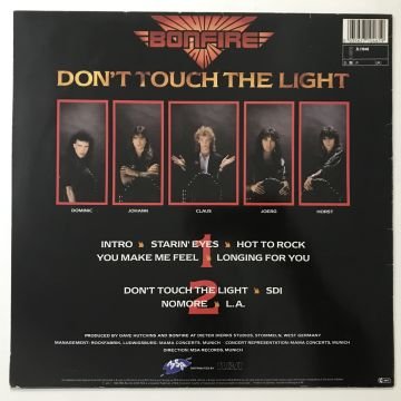 Bonfire ‎– Don't Touch The Light