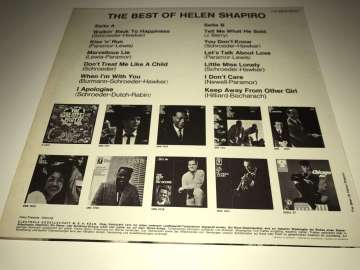 Helen Shapiro ‎– The Best Of Helen Shapiro