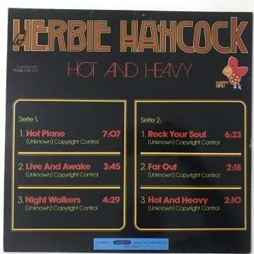Herbie Hancock – Hot And Heavy