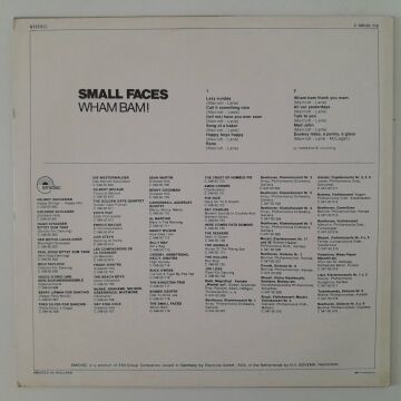 Small Faces ‎– Wham Bam!
