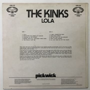 The Kinks ‎– Lola