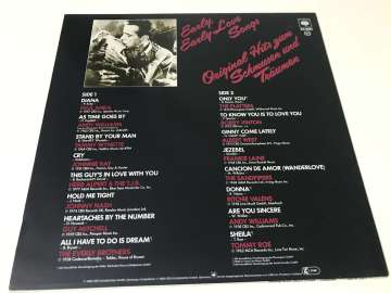 Early, Early Love Songs (Original Hits Zum Schmusen Und Träumen)