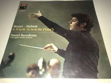 Mozart, Daniel Barenboim, The English Chamber Orchestra ‎– Sinfonien Nr.33 B-dur KV 319 Nr.36 C-dur KV 425 ''Linzer'' (Ambalajı Açılmamış)