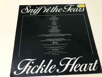 Sniff 'n' the Tears ‎– Fickle Heart
