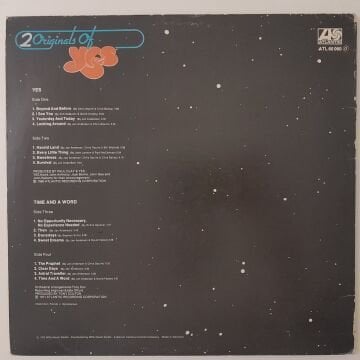 Yes – 2 Originals Of Yes 2 LP
