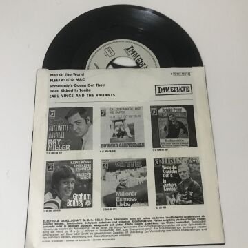 Fleetwood Mac / Earl Vince And The Valiants* – Man Of The World / Somebody's Gonna Get Their Head Kicked In Tonite