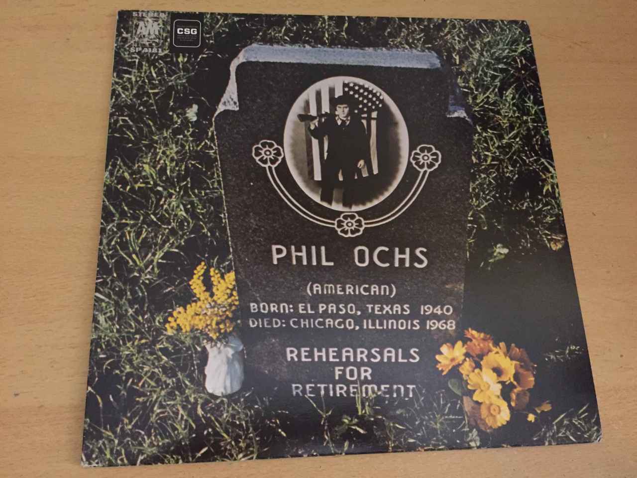 Phil Ochs ‎– Rehearsals For Retirement