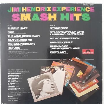 Jimi Hendrix Experience ‎– Smash Hits