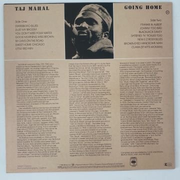Taj Mahal – Going Home