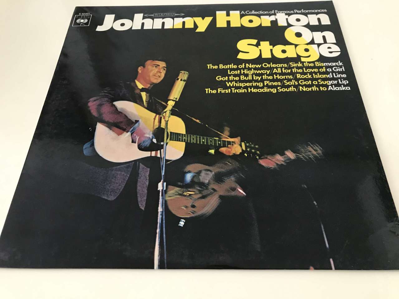 Johnny Horton ‎– Johnny Horton On Stage