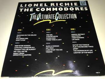 Lionel Richie, The Commodores ‎– The Ultimate Collection 3 LP
