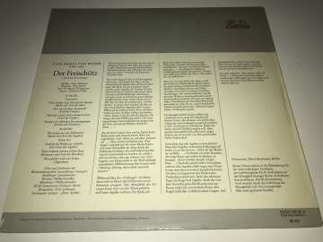Carl Maria von Weber / Anny Schlemm, Rita Streich, Hermann Uhde, Wolfgang Windgassen – »Der Freischütz« (Ausschnitte)