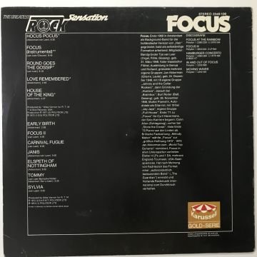 Focus  – The Greatest Rock Sensation