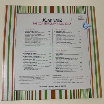 Joan Baez – The Contemporary Ballad Book 2 LP