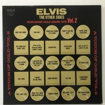Elvis Presley ‎– The Other Sides - Worldwide Gold Award Hits - Vol. 2 (4 LP Kutulu + Posterli Set)
