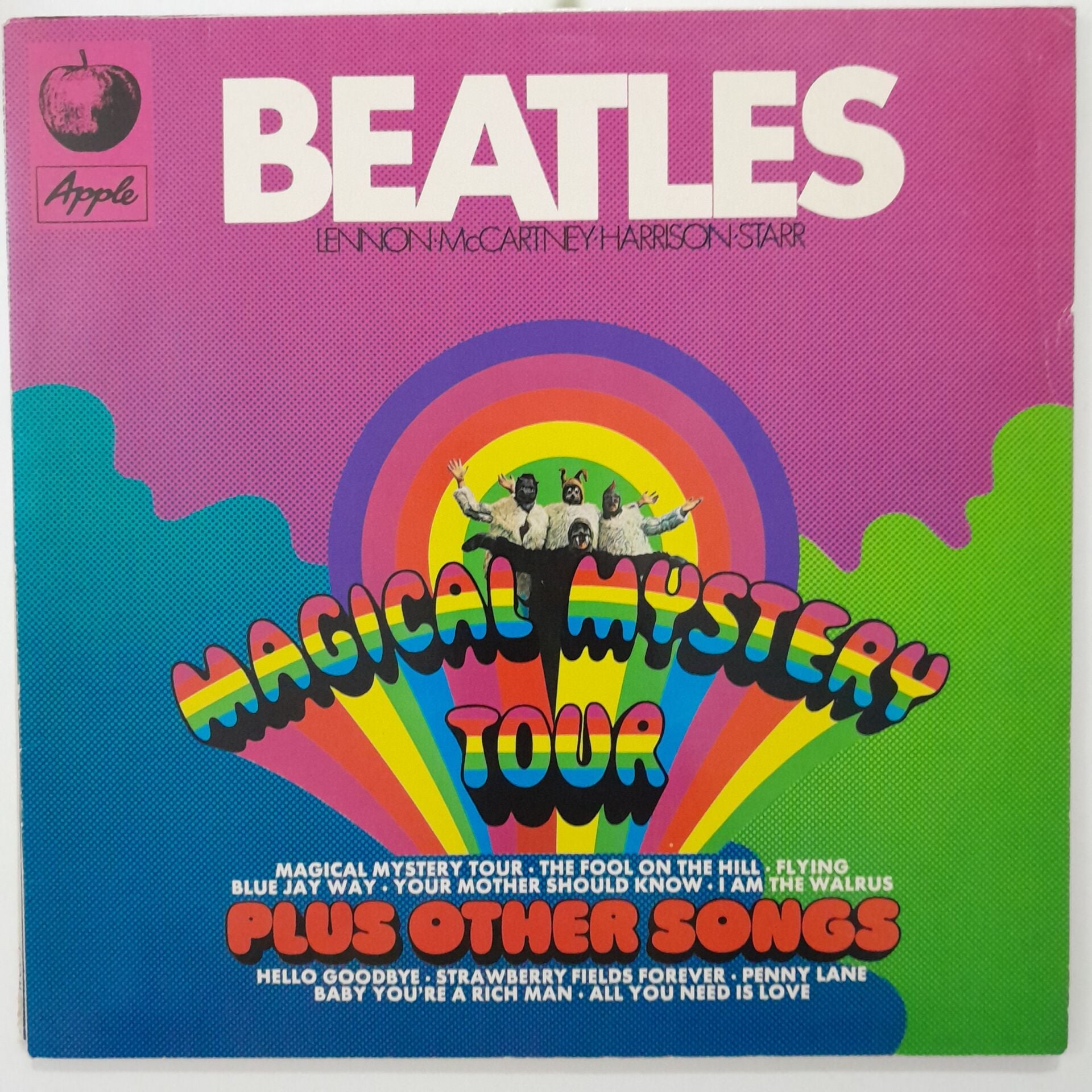 The Beatles ‎– Magical Mystery Tour Plus Other Songs (French Contract Pressing)