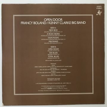 Francy Boland/Kenny Clarke Big Band – Open Door