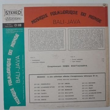 Deben Bhattacharya – Bali-Java