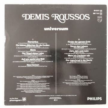 Demis Roussos ‎– Universum