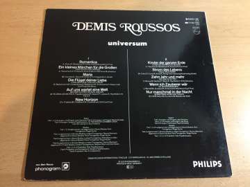 Demis Roussos ‎– Universum