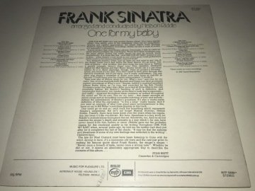 Frank Sinatra – One For My Baby