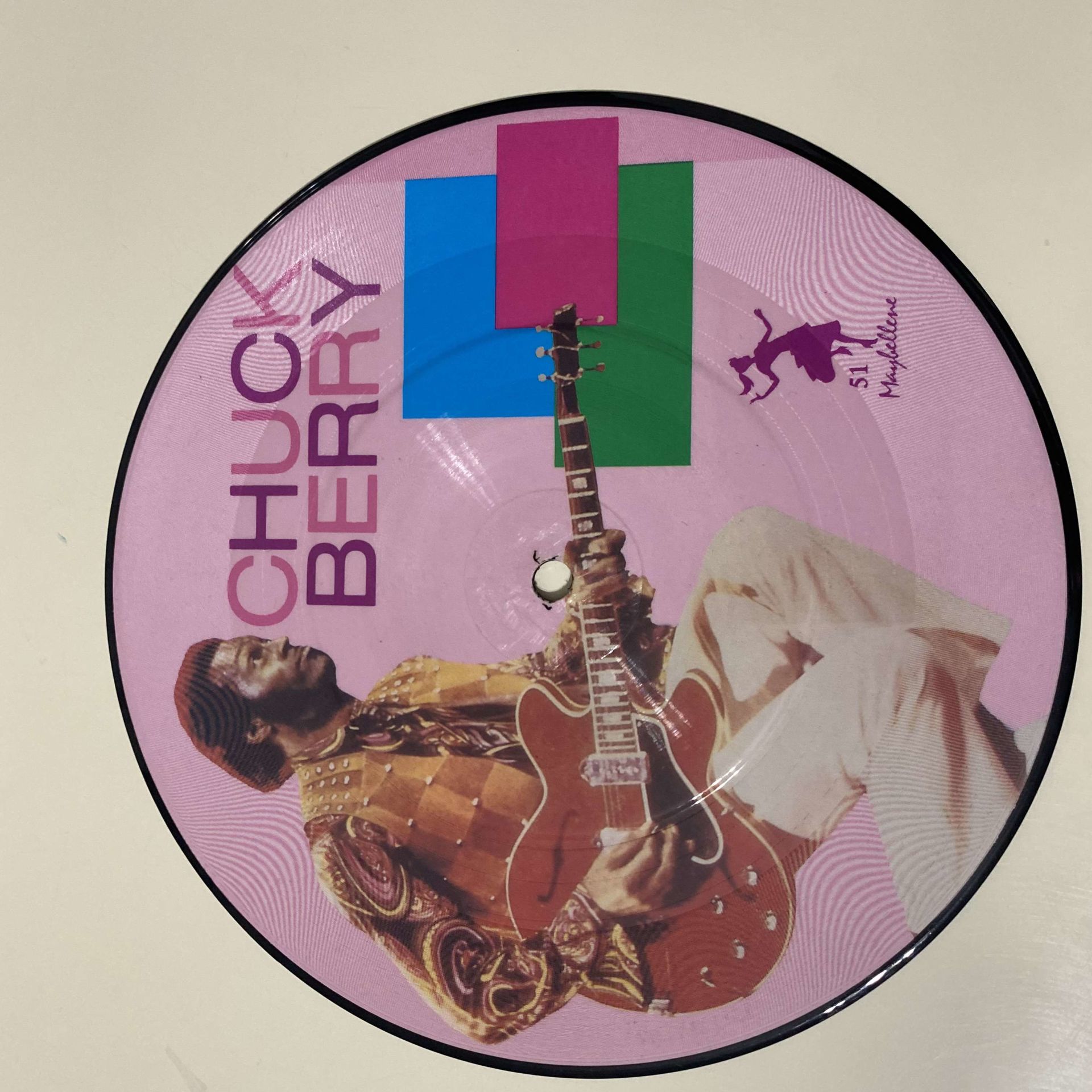 Chuck Berry – Johnny B. Goode / Around And Around (Resimli Plak)