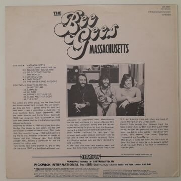 Bee Gees ‎– Massachusetts