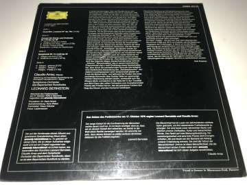 Beethoven · Bernstein / Symphonie-Orchester Des Bayerischen Rundfunks / Claudio Arrau – Symphonie Nr. 5 · Klavierkonzert Nr. 4 · Ouvertüre Leonore Nr. 3 2 LP