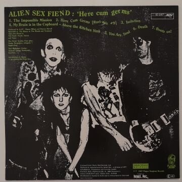 Alien Sex Fiend ‎– Here Cum Germs