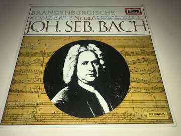 Johann Sebastian Bach, Ulrich Koch, György Terebesi, Maurice André, Friedrich Tilegant, Das Südwestdeutsche Kammerorchester ‎– Brandenburgische Konzerte 1, 2, 6