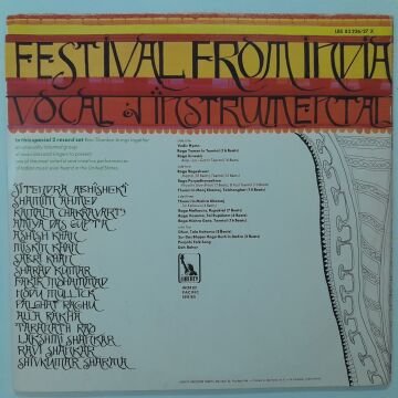 Ravi Shankar – Ravi Shankar's Festival From India 2 LP