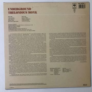 Thelonious Monk – Underground
