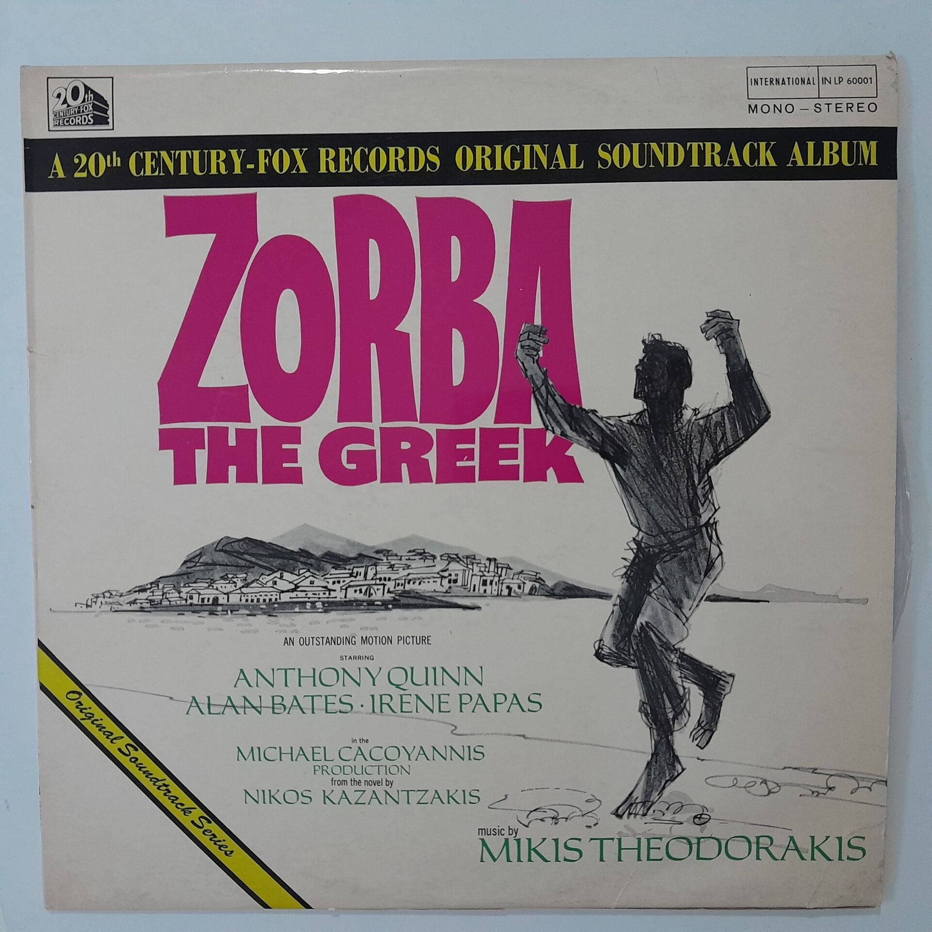Mikis Theodorakis ‎– Zorba The Greek (Original Soundtrack Album)