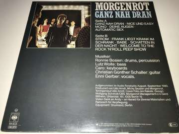 Morgenrot ‎– Ganz Nah Dran