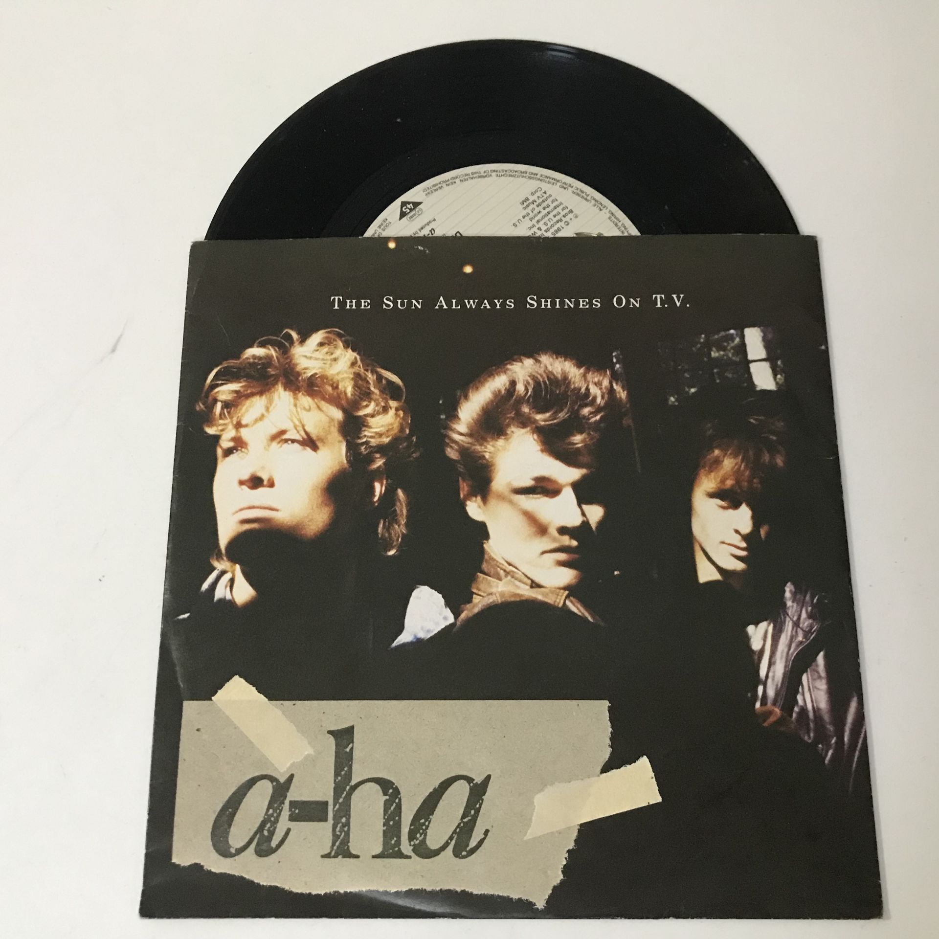 a-ha ‎– The Sun Always Shines On T.V.