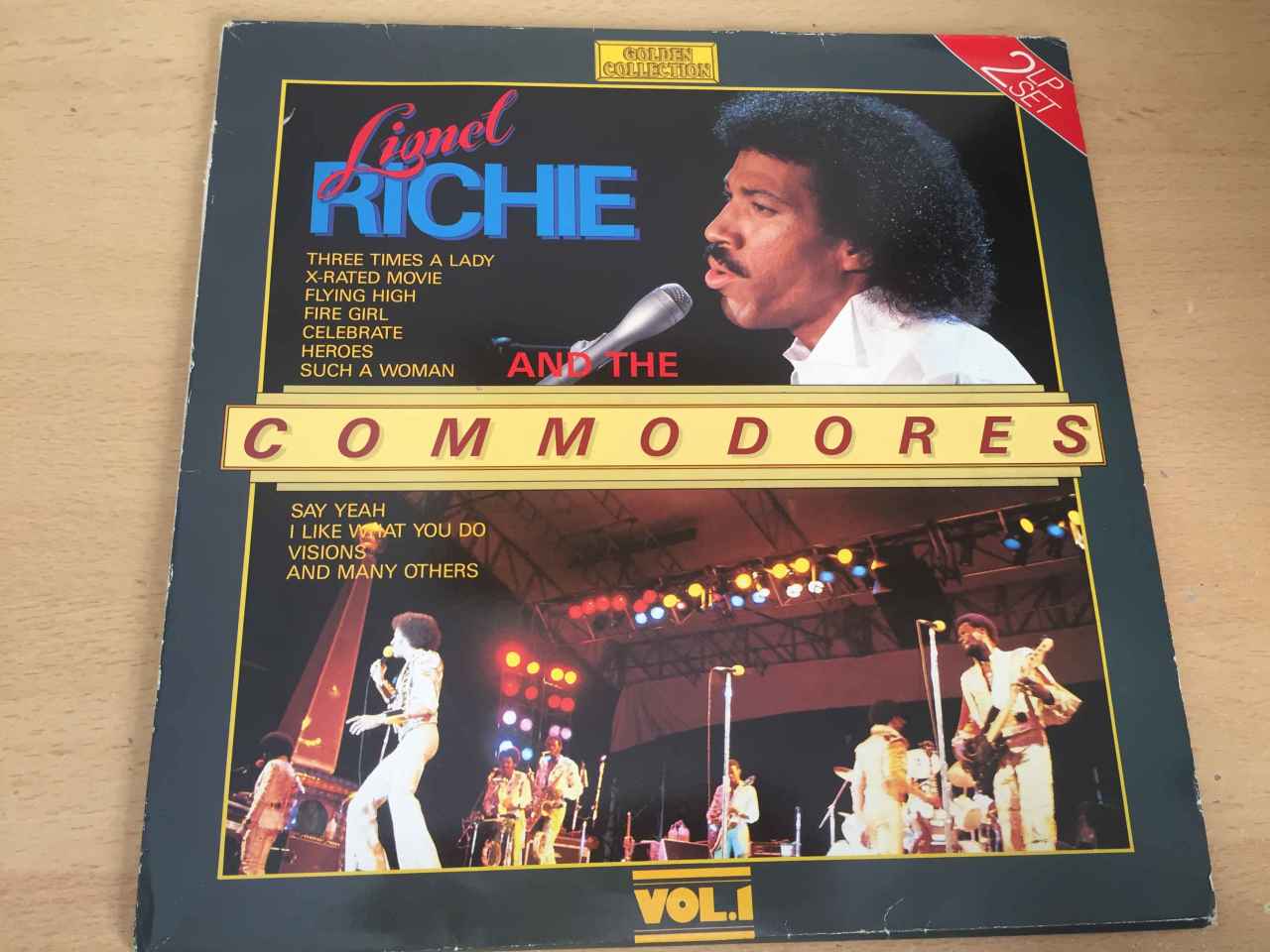 Lionel Richie And The Commodores ‎– Golden Collection Vol. 1