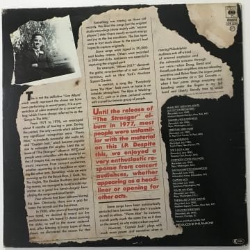 Billy Joel ‎– Songs In The Attic