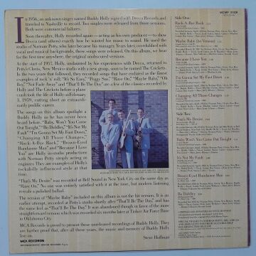 Buddy Holly – For The First Time Anywhere