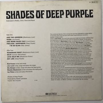 Deep Purple ‎– Shades Of Deep Purple