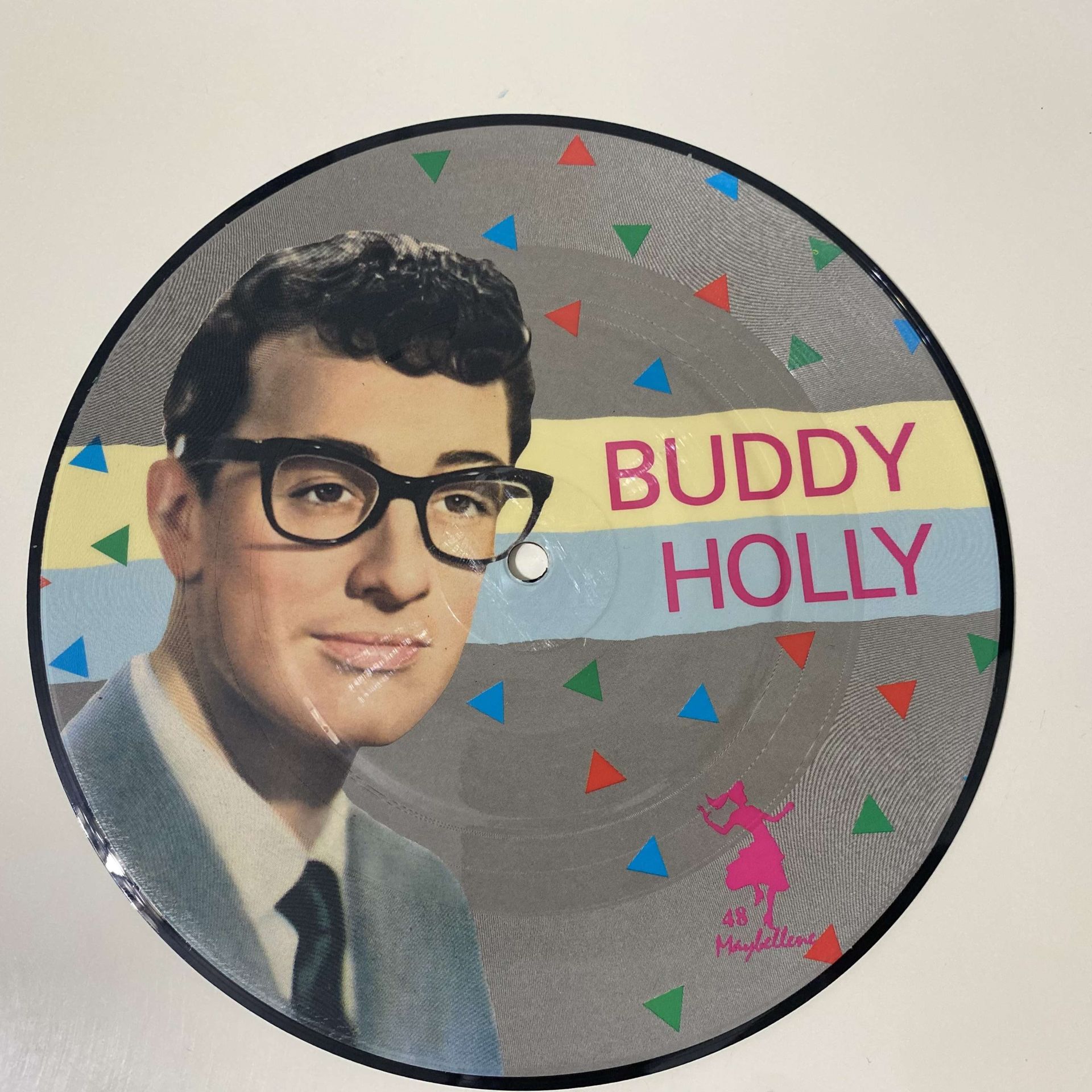 Buddy Holly – That'll Be The Day / Rock Around With Ollie Vee (Resimli Plak)