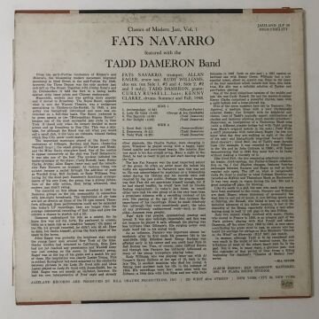 Fats Navarro Featured With The Tadd Dameron Quintet* – Fats Navarro Featured With The Tadd Dameron Quintet