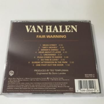 Van Halen – Fair Warning
