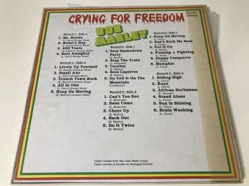 Bob Marley ‎– Crying For Freedom 3 LP Kutulu Set
