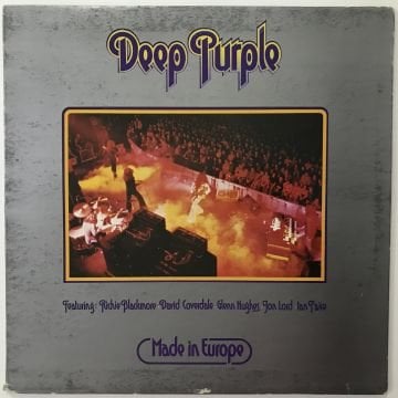 Deep Purple ‎– Made In Europe