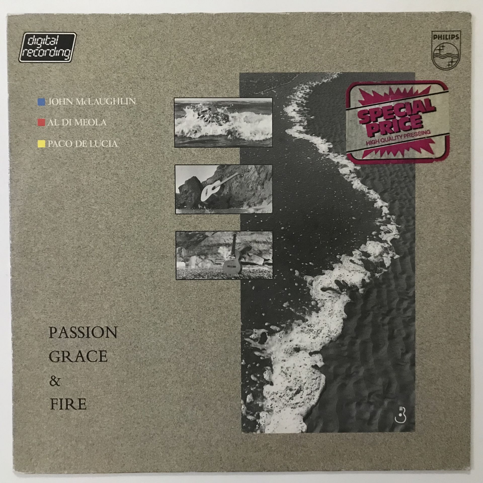 John McLaughlin - Al Di Meola - Paco De Lucía – Passion, Grace & Fire